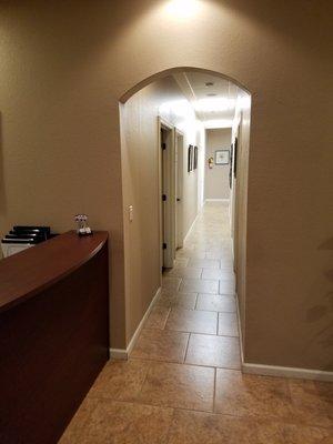 Hallway in the office