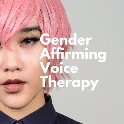 GenderVoiceTherapy.com for Transgender and NonBinary Individuals www.GenderVoiceTherapy.com