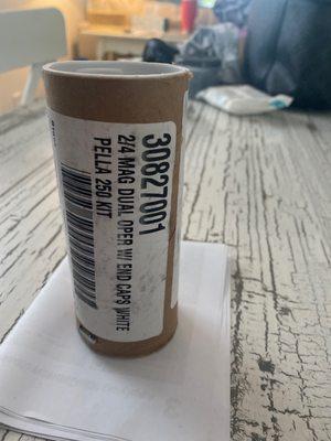 Small plastic piece that broke on 2 year old sliding door ..