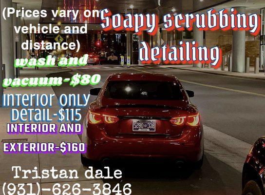 Soapy Scrubbing Detailing