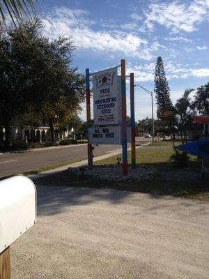 Look for this sign right off 41!