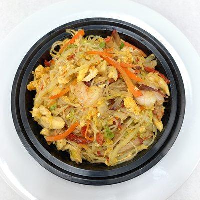 Singapore rice noodle