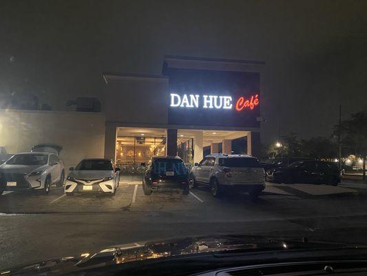 Outside of Dan Hue Cafe