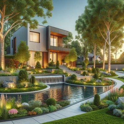 Lavish Garden Landscape