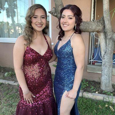 Both styled by Dulce