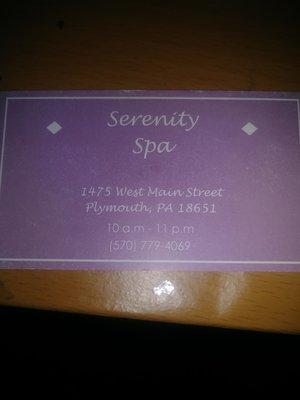 Serenity Spa