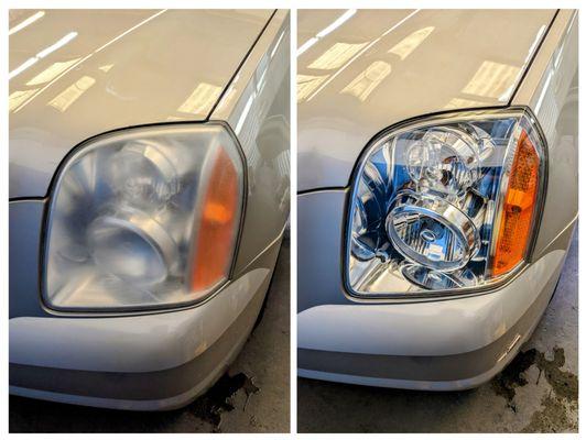 Headlight restoration