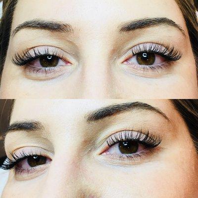 Classic lash extensions
