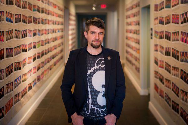 No Evil Project: Fitchburg exhibit at the Fitchburg Art Museum Community Gallery, and Executive Director, Troy B. Thompson