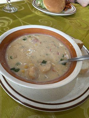Shrimp and Corn Bisque