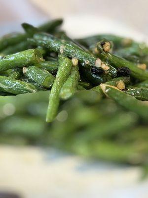 Deep fried string beans I love garlic