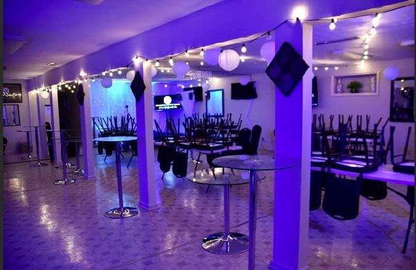 This is a view of the venue space.