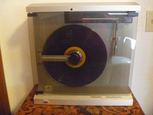 As a matter of fact I do have a turntable to play albums on..... Vintage 1983 Mitsubishi linear tracking (1 owner) !!