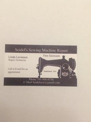 Seidel's Sewing Machine Repair