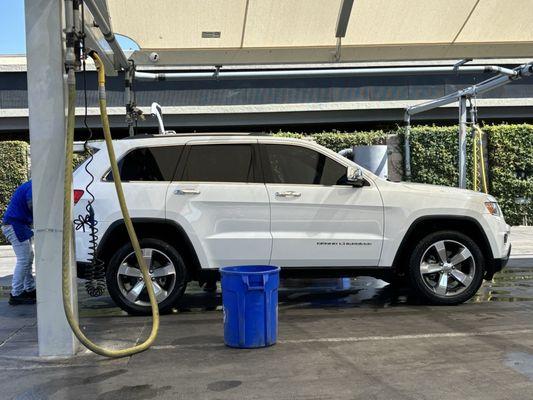 My jeep that was serviced