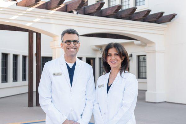 Dr Ramin Noghreian and Dr Nooshin Noghreian