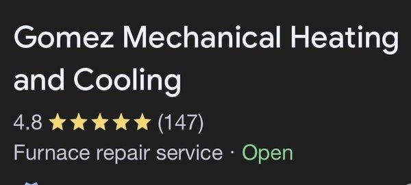Gomez Mechanical Heating & Cooling