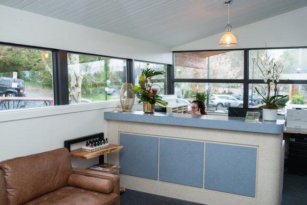 Oregon Institute of Foot Care front desk