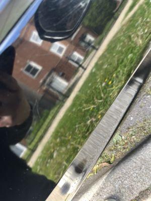 scratches on my car