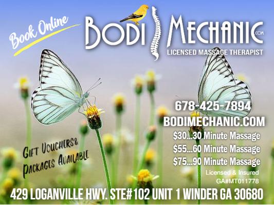BodiMechanic Massage Therapy Hello Spring 2022!