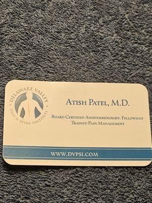 Delaware Valley Pain and Spine institute!