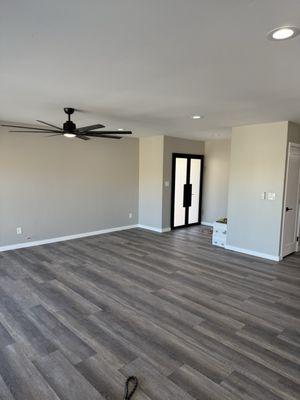 New flooring done by TK flooring