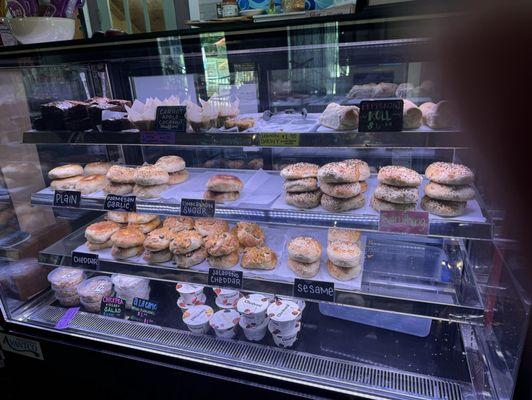 Sandwich bagels - fresh made in house.