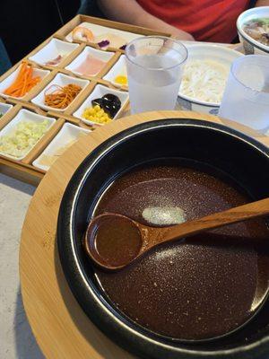 Tom yum soup doesnt taste authentic w small portion ingredients. Super disappointed