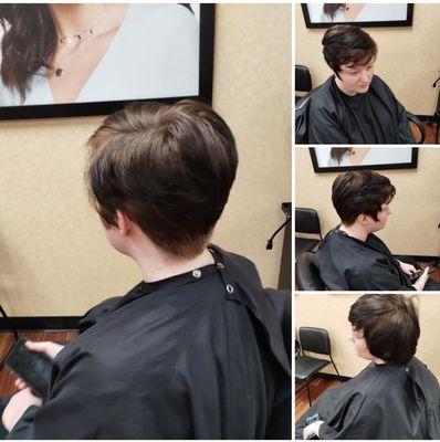 Before/After picxie cut