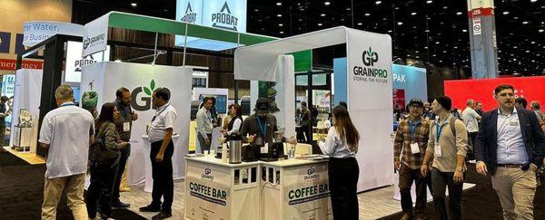Modular Trade Show Booth Displays at a Convention
