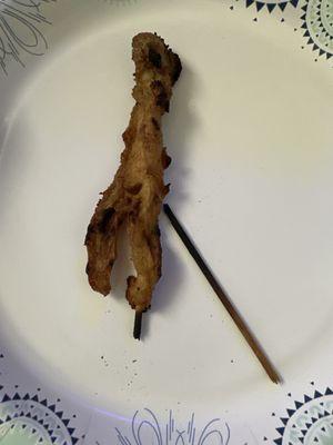 This is Chicken Satay jerky treats