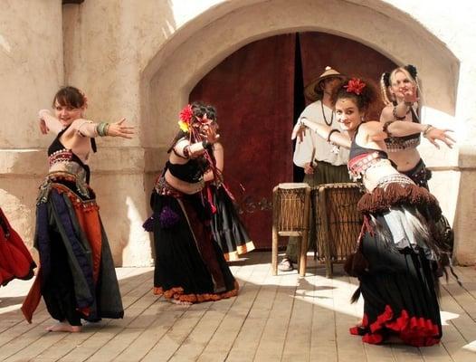 Performing at the AZ Renaissance