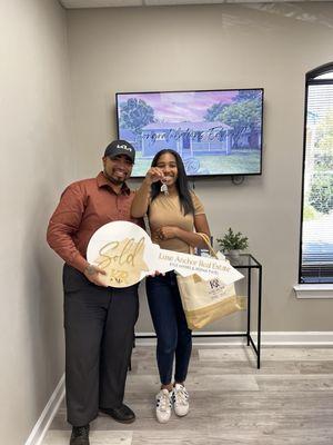 Officially close on our first home