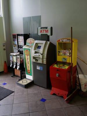ATM machines, games for kids