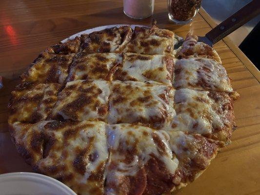 Pepperoni pizza - delicious!