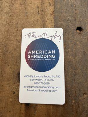 American Shredding