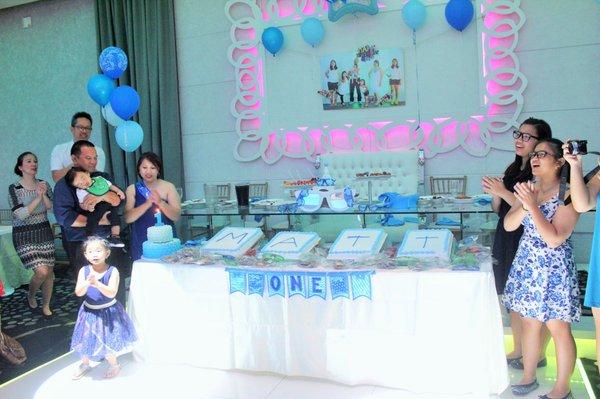 My cousin's 1st birthday and dedication!