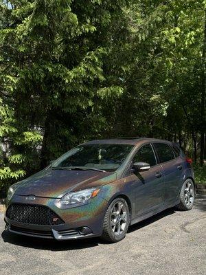 full color change wrap