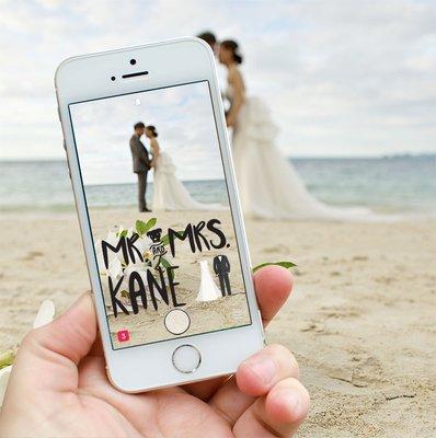 A lot of customers have been asking for custom snapchat filters for their events. It's a great way to give your special occasion an added t