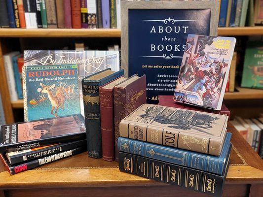Featured in the Kansas City Star's Local Gift Guide, our curated selection of rare and collectible books is waiting to be discovered!