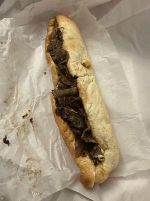 LARGE 12" CHEESESTEAK