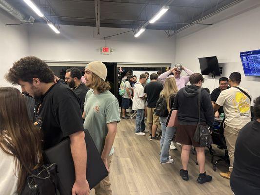 This is their Trade Night! Such a great group of people!