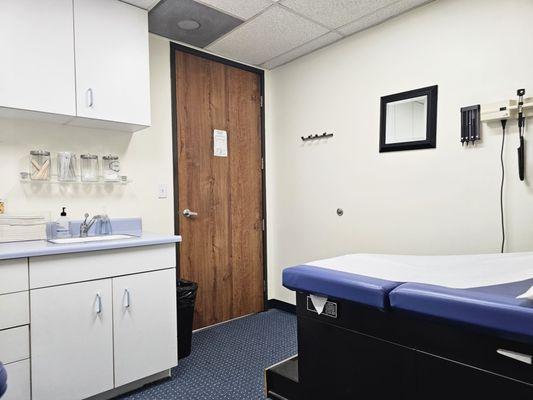 Inside one of the clinic room to be seen by the DR.