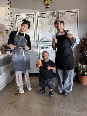 Visit from Gabriel Pimentel actor and comedian