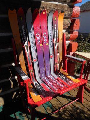 Skis chair