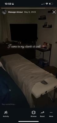 I enjoy coming to clients as well