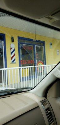 Front door of business..... they are