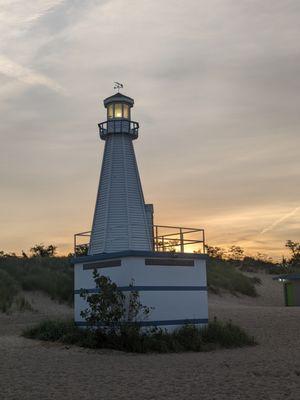 Chuck Ritter Memorial Lighthouse, New Buffalo