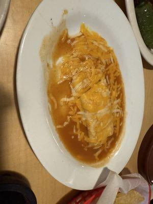 Cheese enchilada