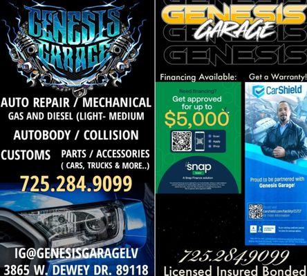 Genesis Garage